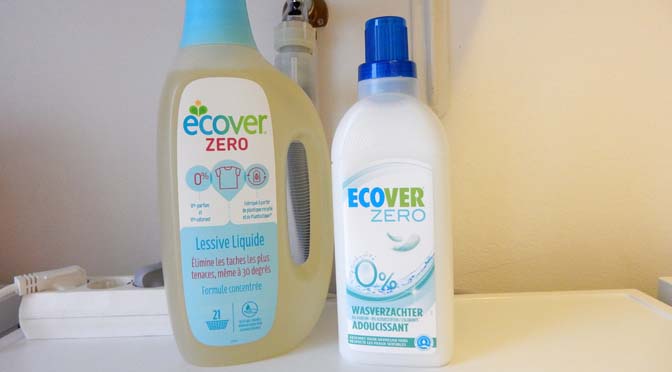 Test: parfumvrij ecologisch wasmiddel Ecover ZERO