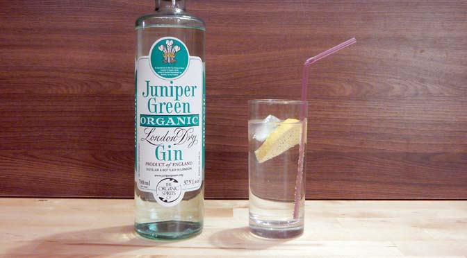 Biologisch genieten van gin: Juniper Green Organic London Dry Gin
