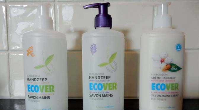 Test: ecologisch handen wassen met Ecover handzeep