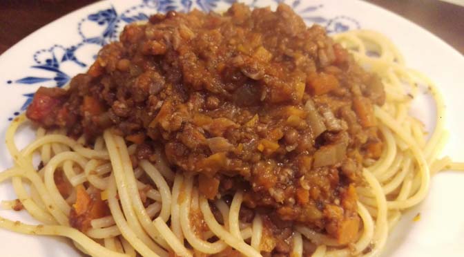 Recept: de lekkerste vegan spaghetti Bolognese!